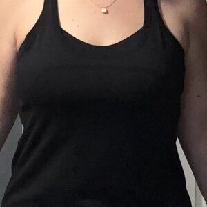 Lululemon Swiftly Tech Racerback Tank Top 2.0 Waist Length size 14 Black